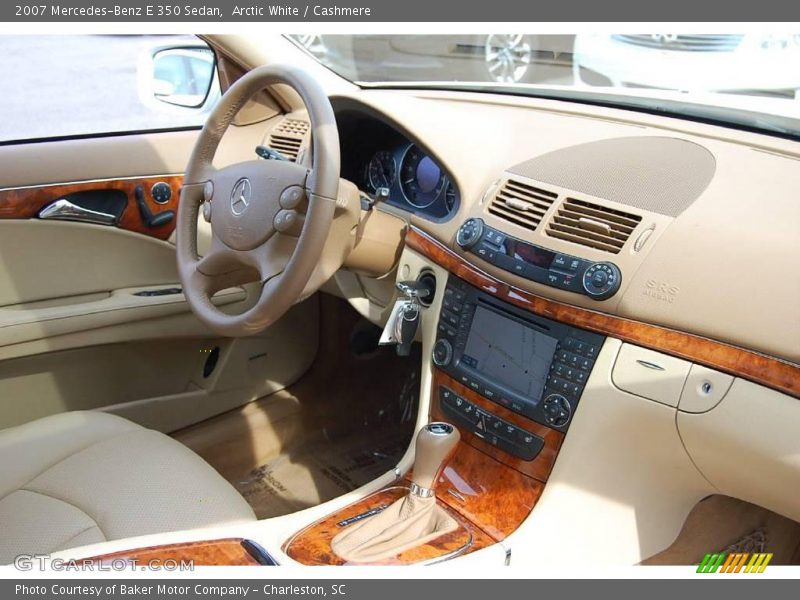 Arctic White / Cashmere 2007 Mercedes-Benz E 350 Sedan