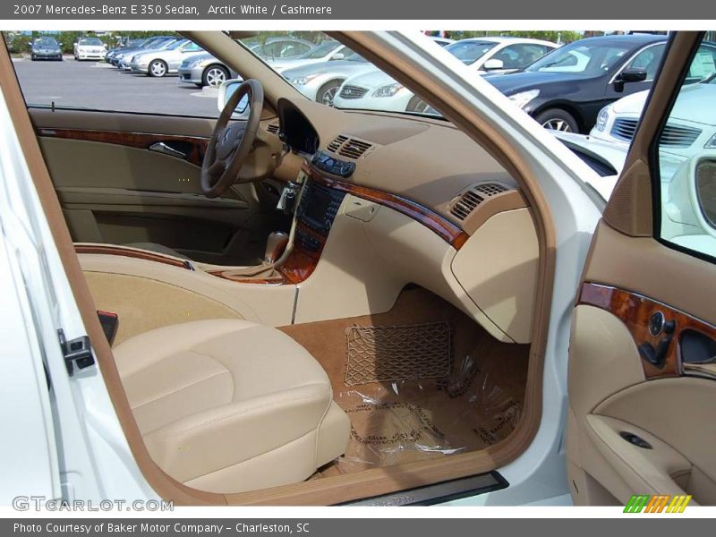 Arctic White / Cashmere 2007 Mercedes-Benz E 350 Sedan