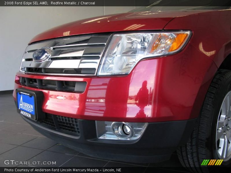 Redfire Metallic / Charcoal 2008 Ford Edge SEL AWD