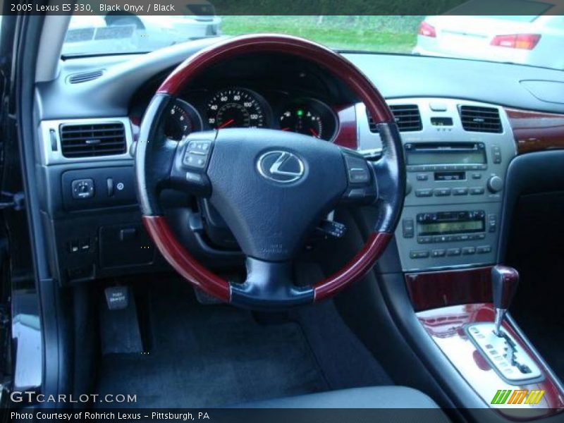 Black Onyx / Black 2005 Lexus ES 330