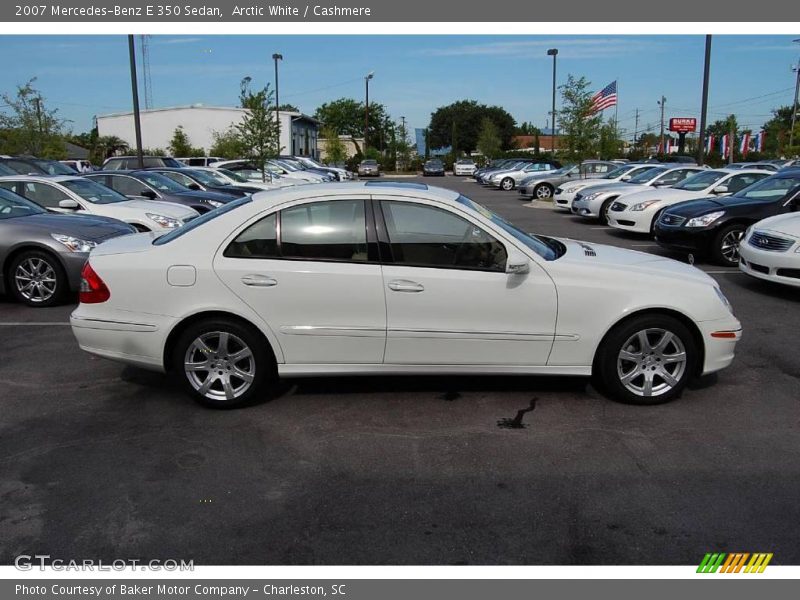 Arctic White / Cashmere 2007 Mercedes-Benz E 350 Sedan