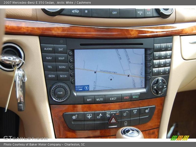Arctic White / Cashmere 2007 Mercedes-Benz E 350 Sedan