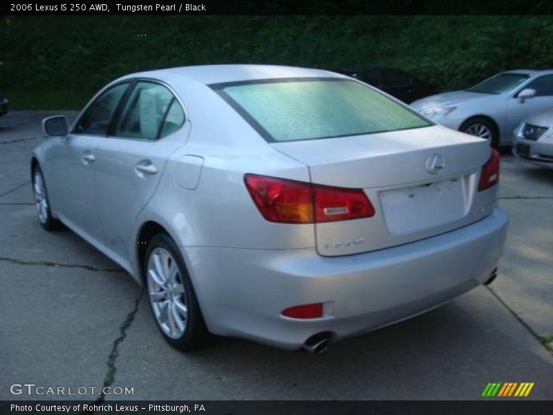 Tungsten Pearl / Black 2006 Lexus IS 250 AWD
