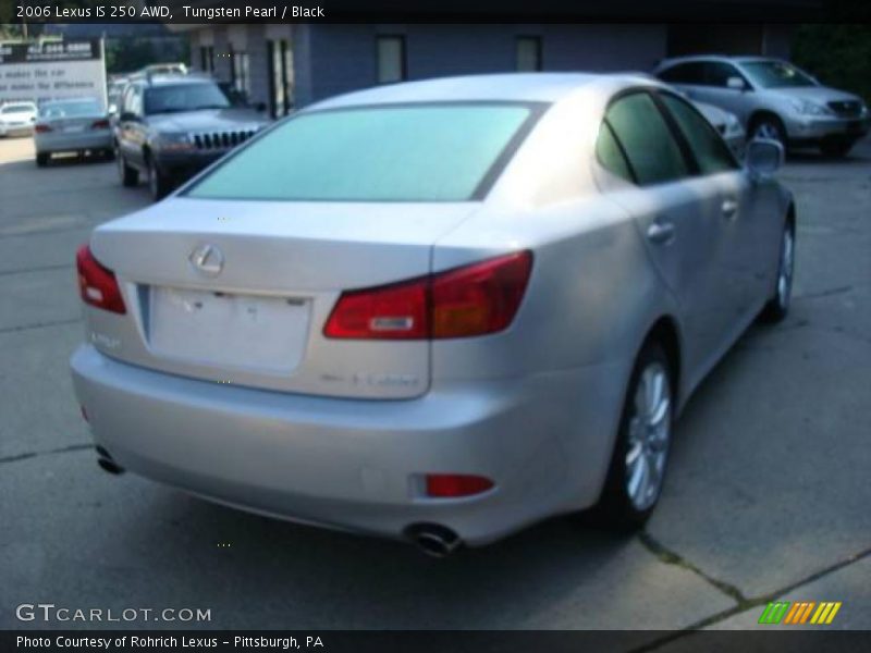 Tungsten Pearl / Black 2006 Lexus IS 250 AWD