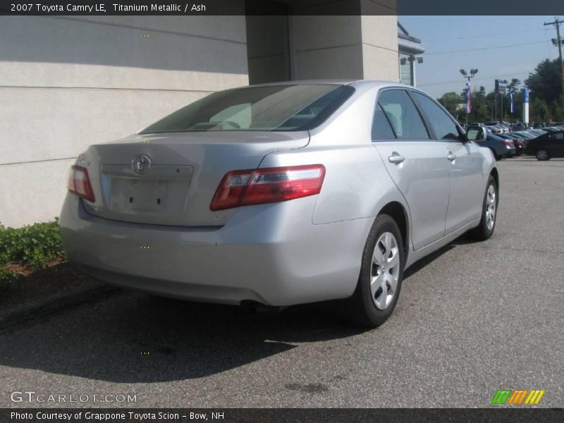 Titanium Metallic / Ash 2007 Toyota Camry LE