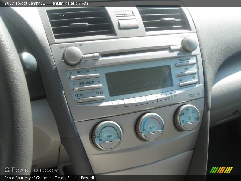 Titanium Metallic / Ash 2007 Toyota Camry LE