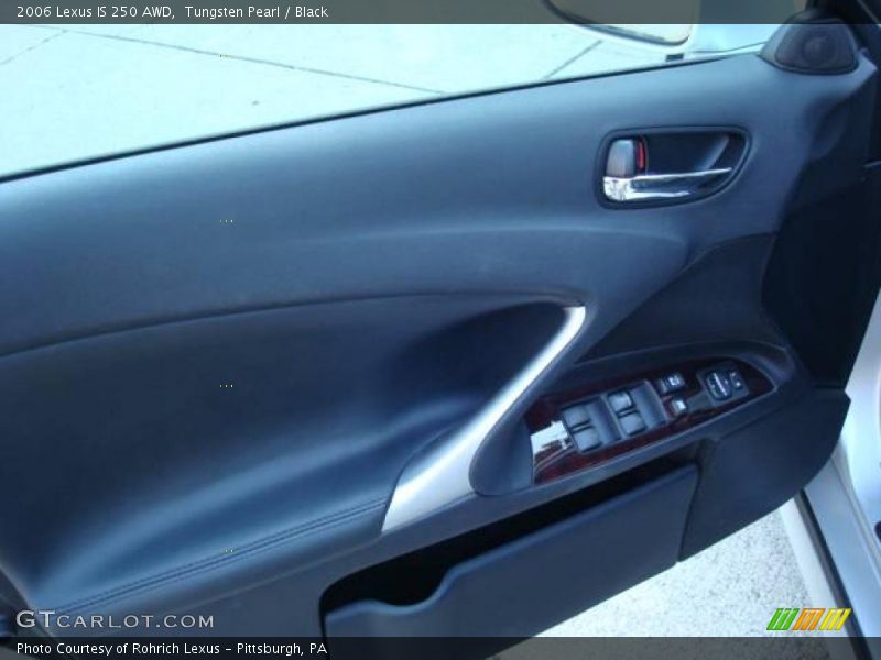 Tungsten Pearl / Black 2006 Lexus IS 250 AWD