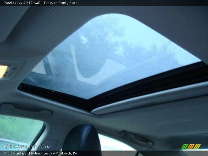 Tungsten Pearl / Black 2006 Lexus IS 250 AWD