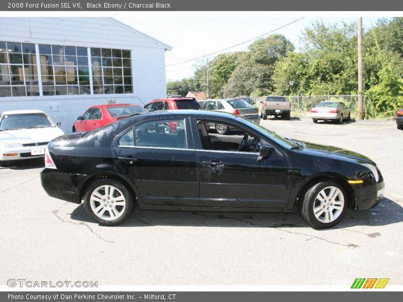 Black Ebony / Charcoal Black 2008 Ford Fusion SEL V6