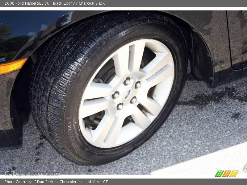 Black Ebony / Charcoal Black 2008 Ford Fusion SEL V6