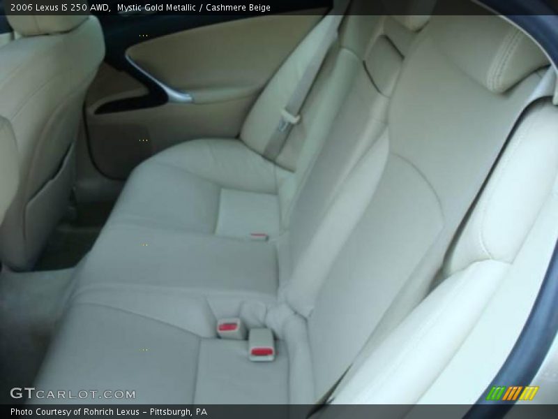 Mystic Gold Metallic / Cashmere Beige 2006 Lexus IS 250 AWD