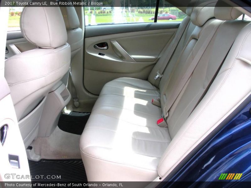 Blue Ribbon Metallic / Bisque 2007 Toyota Camry LE