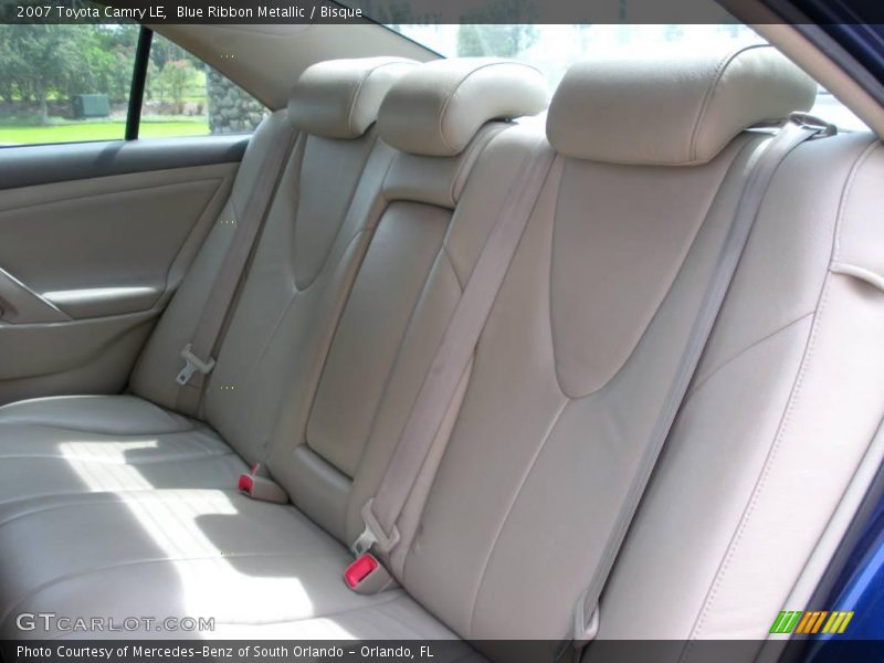 Blue Ribbon Metallic / Bisque 2007 Toyota Camry LE