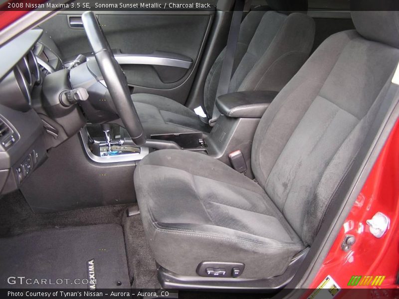 Sonoma Sunset Metallic / Charcoal Black 2008 Nissan Maxima 3.5 SE