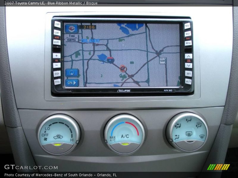 Blue Ribbon Metallic / Bisque 2007 Toyota Camry LE