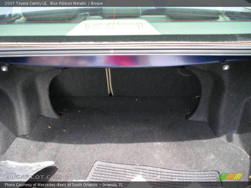 Blue Ribbon Metallic / Bisque 2007 Toyota Camry LE