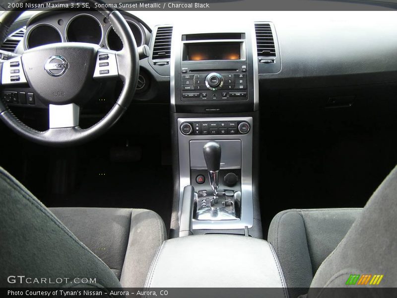 Sonoma Sunset Metallic / Charcoal Black 2008 Nissan Maxima 3.5 SE
