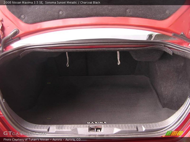 Sonoma Sunset Metallic / Charcoal Black 2008 Nissan Maxima 3.5 SE