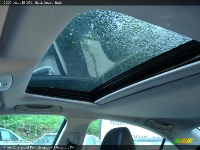 Black Onyx / Black 2007 Lexus ES 350