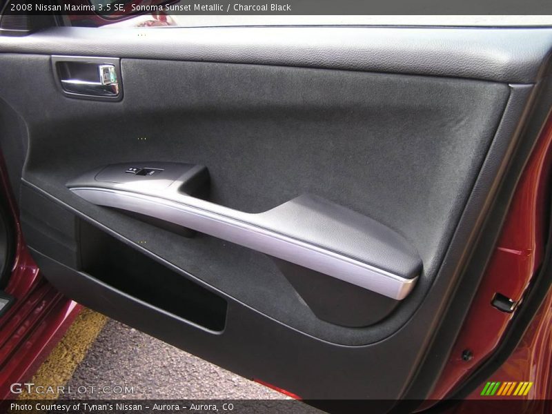 Sonoma Sunset Metallic / Charcoal Black 2008 Nissan Maxima 3.5 SE