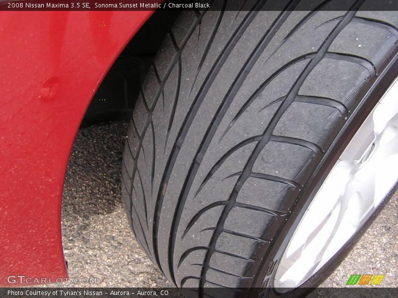 Sonoma Sunset Metallic / Charcoal Black 2008 Nissan Maxima 3.5 SE