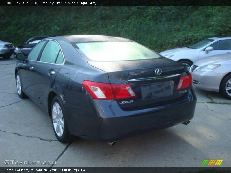Smokey Granite Mica / Light Gray 2007 Lexus ES 350