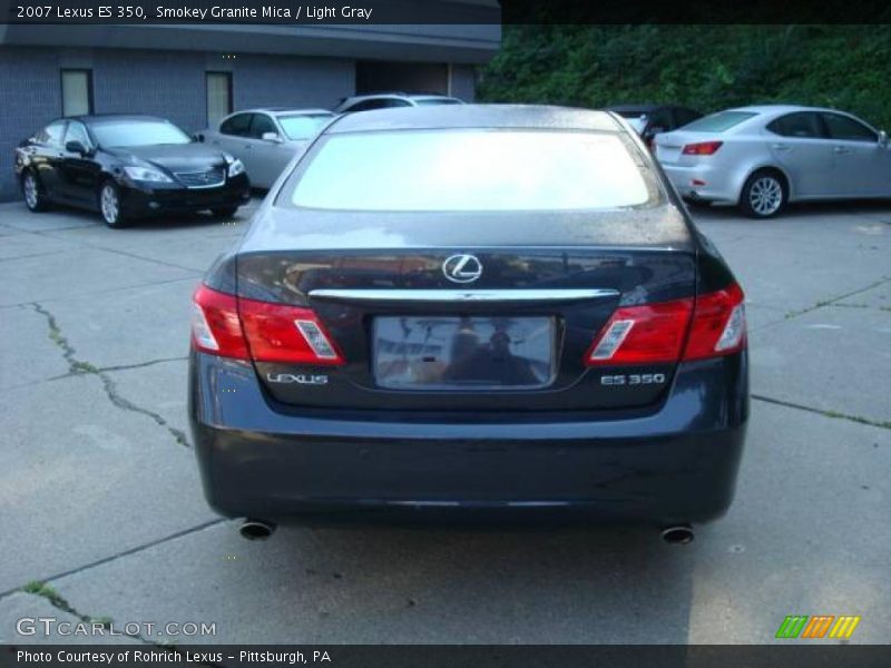 Smokey Granite Mica / Light Gray 2007 Lexus ES 350
