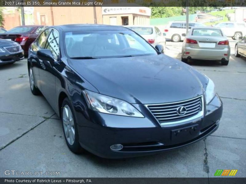 Smokey Granite Mica / Light Gray 2007 Lexus ES 350