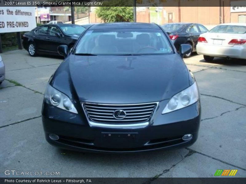 Smokey Granite Mica / Light Gray 2007 Lexus ES 350