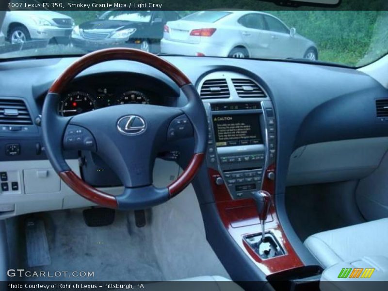 Smokey Granite Mica / Light Gray 2007 Lexus ES 350