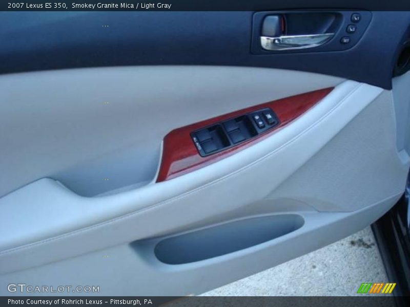 Smokey Granite Mica / Light Gray 2007 Lexus ES 350