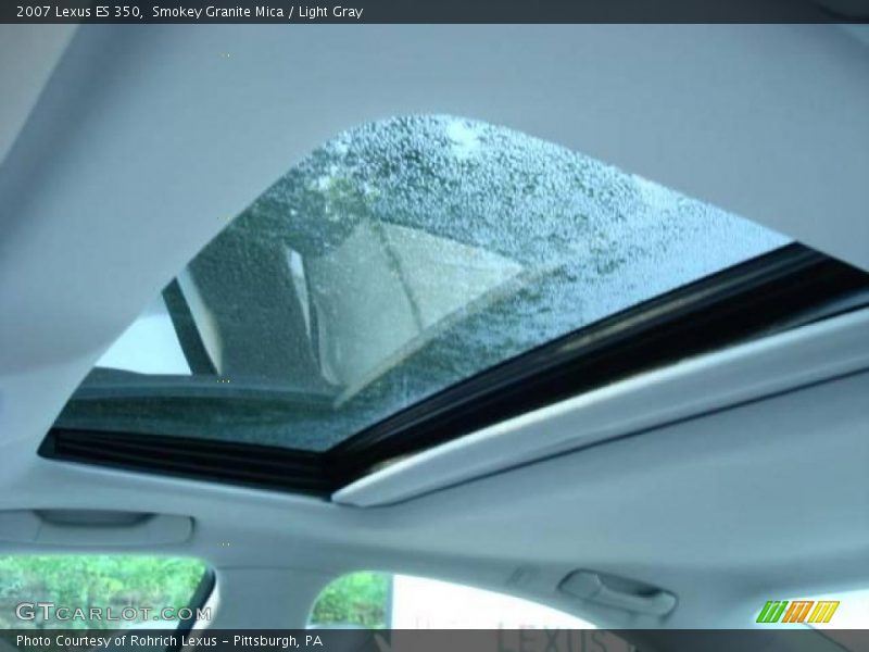 Smokey Granite Mica / Light Gray 2007 Lexus ES 350