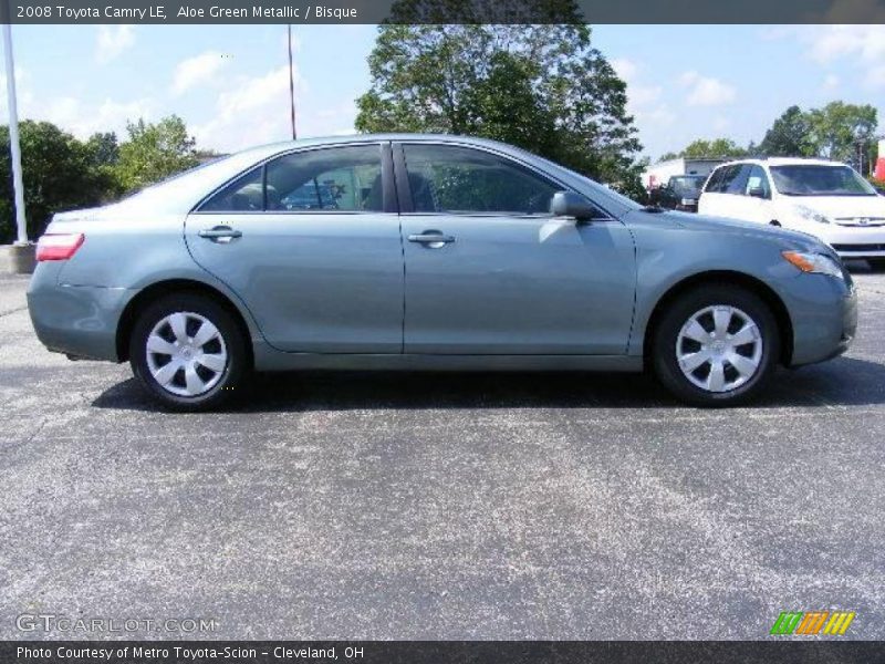 Aloe Green Metallic / Bisque 2008 Toyota Camry LE