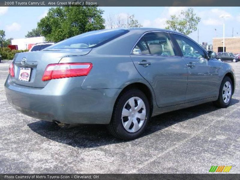 Aloe Green Metallic / Bisque 2008 Toyota Camry LE