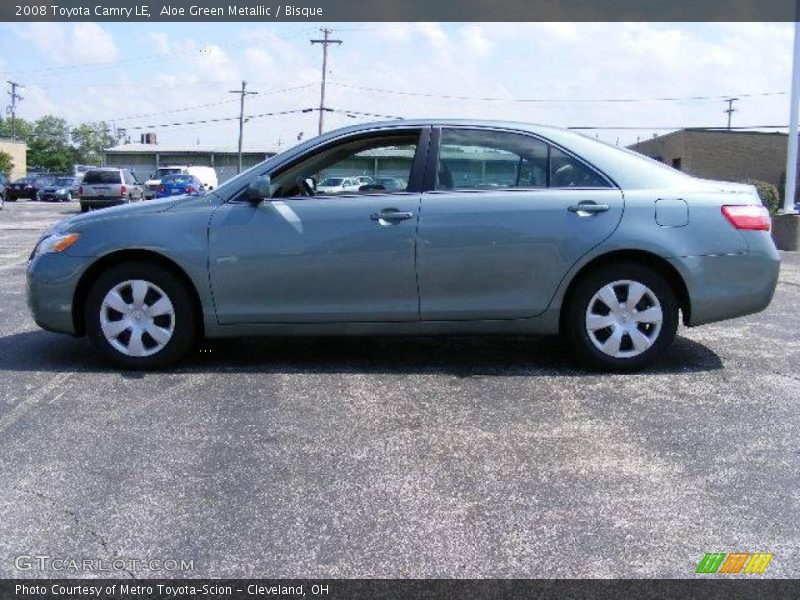 Aloe Green Metallic / Bisque 2008 Toyota Camry LE