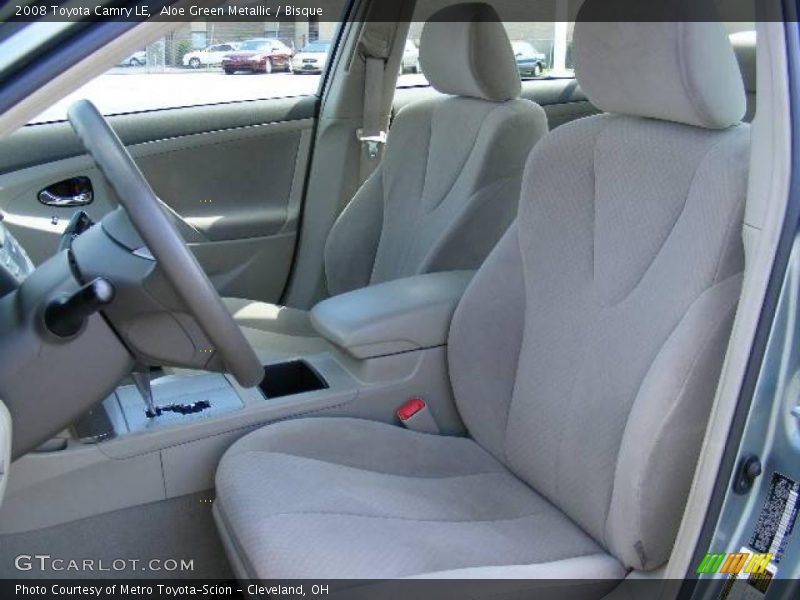 Aloe Green Metallic / Bisque 2008 Toyota Camry LE