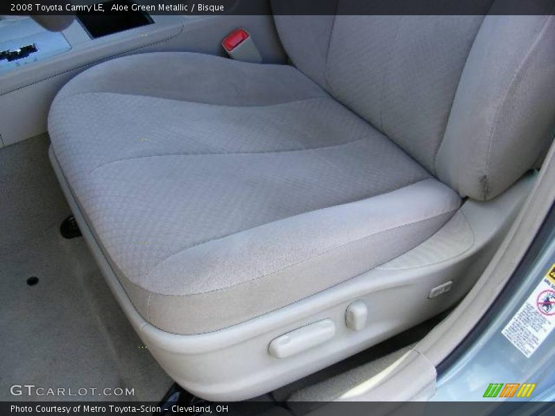 Aloe Green Metallic / Bisque 2008 Toyota Camry LE