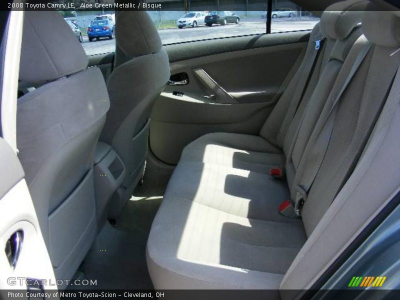 Aloe Green Metallic / Bisque 2008 Toyota Camry LE