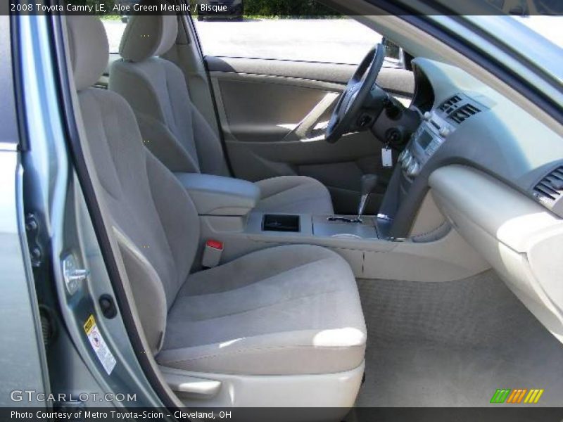 Aloe Green Metallic / Bisque 2008 Toyota Camry LE