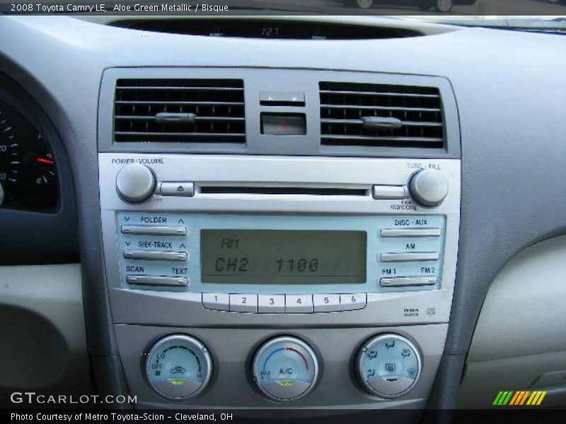 Aloe Green Metallic / Bisque 2008 Toyota Camry LE