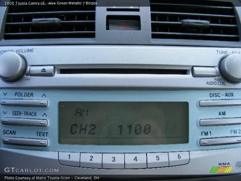 Aloe Green Metallic / Bisque 2008 Toyota Camry LE