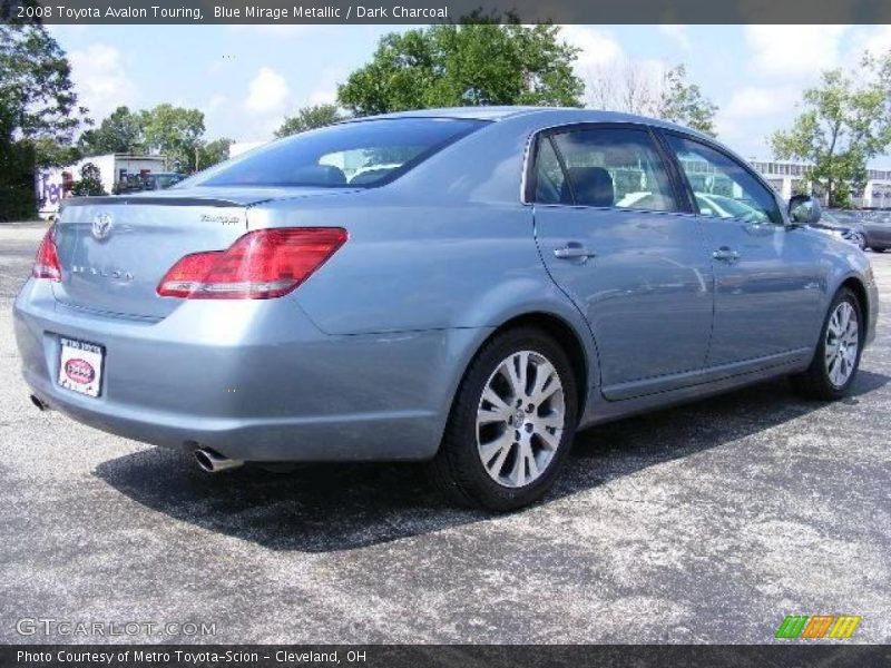 Blue Mirage Metallic / Dark Charcoal 2008 Toyota Avalon Touring