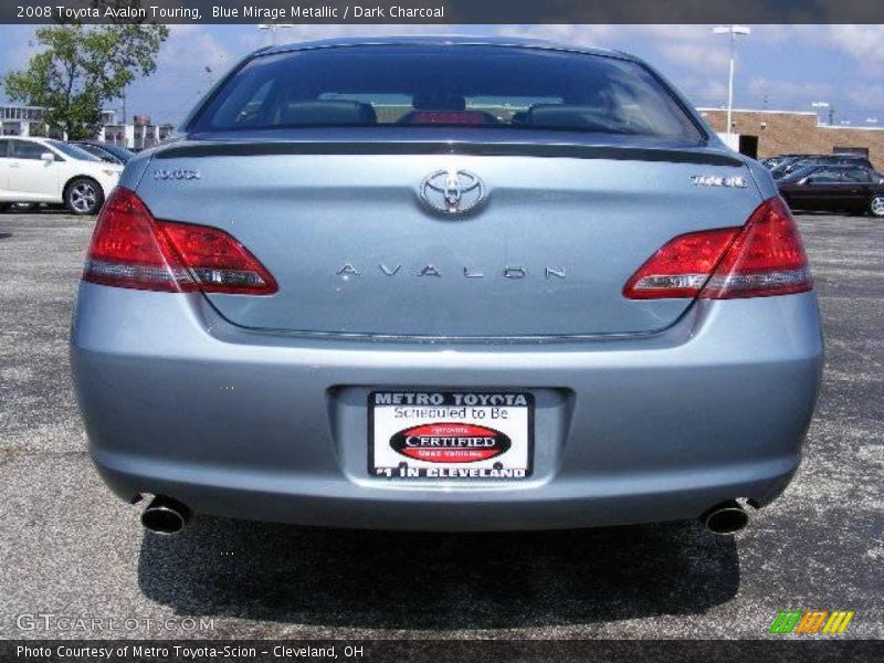 Blue Mirage Metallic / Dark Charcoal 2008 Toyota Avalon Touring