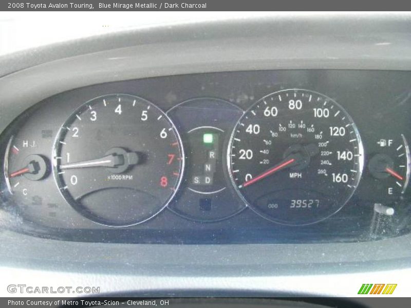 Blue Mirage Metallic / Dark Charcoal 2008 Toyota Avalon Touring