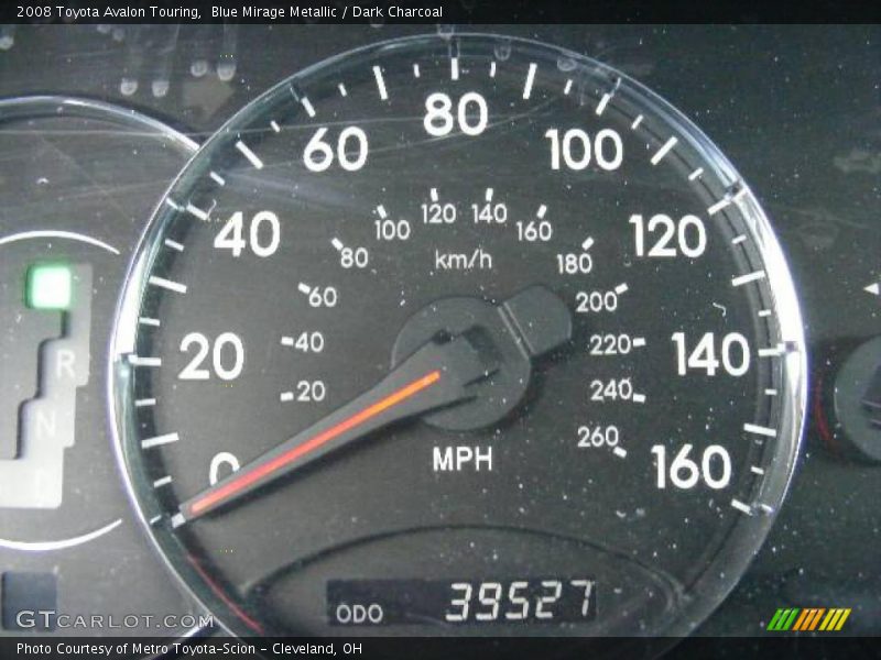 Blue Mirage Metallic / Dark Charcoal 2008 Toyota Avalon Touring