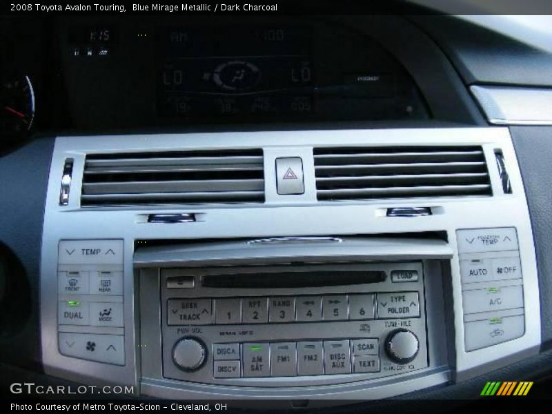 Blue Mirage Metallic / Dark Charcoal 2008 Toyota Avalon Touring