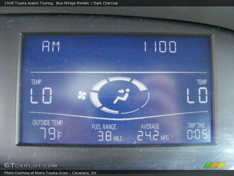 Blue Mirage Metallic / Dark Charcoal 2008 Toyota Avalon Touring