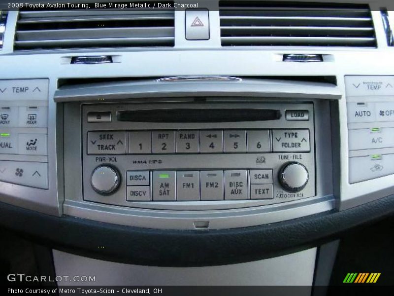 Blue Mirage Metallic / Dark Charcoal 2008 Toyota Avalon Touring
