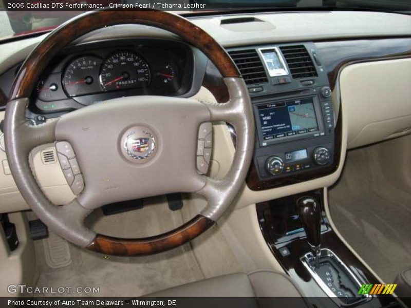 Crimson Pearl / Tehama Leather 2006 Cadillac DTS Performance