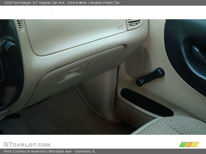Oxford White / Medium Prairie Tan 1999 Ford Ranger XLT Regular Cab 4x4